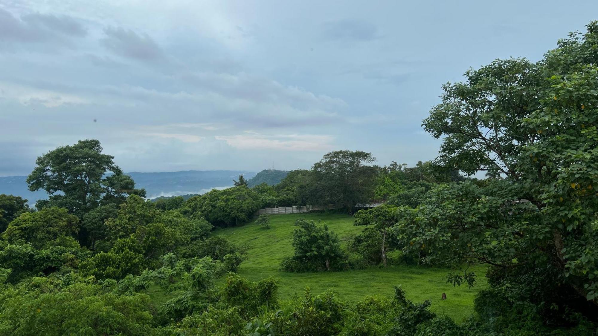 Taal Vista Hotel Tagaytay City Extérieur photo View of the lake from the top of the hill